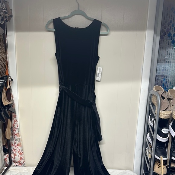 Worthington Black Sleeveless Jumpsuit for Cocktail Nights - Picture 1 of 15